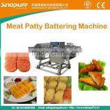 Meat Beef Pie Battering Machine/High Quality Burgers Patty Machine/Automatic Meat Patty Battering Machine