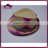 Colorful 100% Paper Straw Hat thumbnail-3