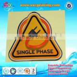 Custom Cable Marking Label and Shipping Mark Labels , Indicator Label