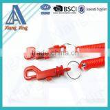 Elastic Spring Coiled Plastic Key Chain Key Ring Spiral Strap Stretchy Lanyard thumbnail-6