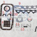 Full Set Engine Gasket A16DMS Engine Overhaul Gasket Set For 93740208 50149900 on Sale