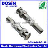 Factory Price Bnc Male Crimp for Cable RG11/58/59/6 Bnc Connector Rg58 Bnc Compression Connector thumbnail-2