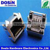 RJ45 Connectors, Network Plug PCB Mount 8p8c Connector for Modular Jack thumbnail-1