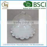 Metal Food and Cake Trays With Glass Cover thumbnail-2