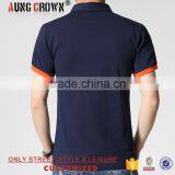 Short Sleeve Button Bulk Polo Tee Shirts Blank 80% Cotton 20% Polyester Garment thumbnail-2