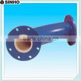 Chemical Plant Dust Removel Alumina Ceramic Lined Pipes