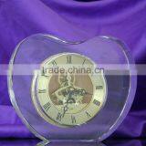 Wholesale Crystal Glass Clock Home Decoration thumbnail-6