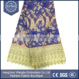 Top Quality English Netting Mesh Liturgical Lace Fabric For Important Occasion