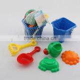 Summer Funny Beach Sand Molds Toys for Kids Beach Bucket (6 PCS) thumbnail-1