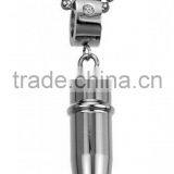 High Quality Bullet Shape Stainless Steel Jewellery Necklace