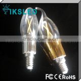 CE/ROHS 2014 NEW led filament bulb 4W 400-450lm a60 led bulb led filament bulb