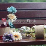 Best Selling Items Lovely Small Round White / Red / Yellow / Blue / Green / Purple Glass Flower Vase Wholesale thumbnail-3