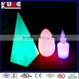 LED Luminous Home Decorations Light Pyramid Egg Candle Decoration Indoor & Outdoor