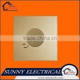 Brushed Aluminum Light Dimmer Switch,British Style