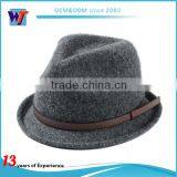Coluorful Blank Wool Material Felt Hat and Fedora Hat thumbnail-2