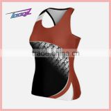 wholesale sublimation sexy Cheer tank tops
