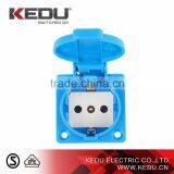 KEDU Waterproof German Socket 16A 250V IP44 2P+PE With VDE,SEMKO Approved thumbnail-1