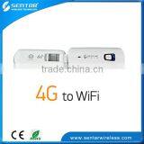 Sample Available In Stock 3G WCDMA GSM Router Portable 3G Wifi Router Without Sim Card Slot