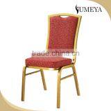 Modern Aluminnum High Density Molded Foam Banquet Chair Stackable Hotel Dining Chair thumbnail-4