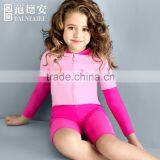 Balneaire long sleeve fashion kids swimwear,kids girls swimwear