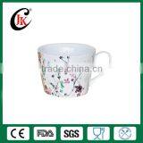 Wholesale Promotional Custom Rural Style Floral Ceramic Coffee Cup thumbnail-3