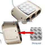 Sidiou Group A Drag Three Car Cigarette Lighter Dual USB Power Adapter One in Three Car Charger thumbnail-4