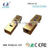 Factory 4-port Aluminum USB 3.0 HUB With QC 2.0