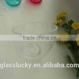 Handblown Clear Glass Jar, Oblique Opening Glass Vase Glass Jar for Home Decoration thumbnail-4