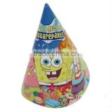 wholesale Spongebob Cone Hat/KIDS PARTY SUPPLIES /Birthday Party Supplies/Birthday Party Products/Spongebob Party Supplies