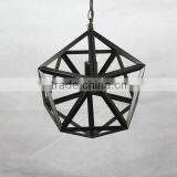 Vintage Metal Lamp Shade Ceiling Light Fixture Pendant Retro Chandelier thumbnail-1