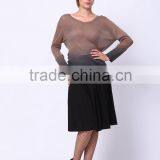 2016 PRETTY STEPS Winter Collections Fashion Long Sleeve Sleeve Style and OEM Service Tops for Woman thumbnail-6