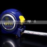 shining chrome ring around the sticker lable steel tape measure