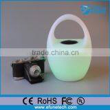 Portable Battery Operated Rgb Color Changing Led Light up Bluetooth Wifi Speaker