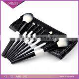 Wholesale 8pcs Professional Custom Logo Makeup Cosmetic Brushes Set thumbnail-4