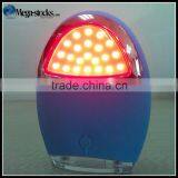 LED Light Vibration Face Soft Slicon Brush/Bubble-free Cleansing Gel thumbnail-4