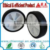 4 Inch Solid Plastic Wheel/Plastic Ruled RubberWheel/plastic Rubber Wheel thumbnail-6