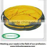 Collapsible Leaf Trash Garbage Garden Storage Container Can Bag Stand Holder thumbnail-1