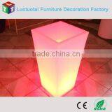 Modern RGB LED Color Lighting Plastic Flower Planter thumbnail-5