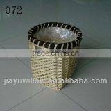 Wicker Trash Can thumbnail-3