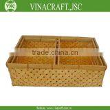 Bamboo Basket Weaving Made in Vietnam thumbnail-1