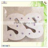 Caoxian Wedding Ceremony Letters Kiss Wooden Led Decorations Ornament thumbnail-4