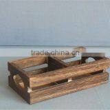 Handmade Custom Small Old Wooden Crate With Compartment thumbnail-3