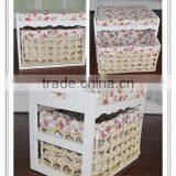 Home Furniture Wooden Cabinet With Baskets Drawers thumbnail-1
