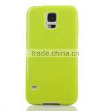 Solid Color TPU Soft Protective Case For Samsung S5, Soft Cell Phone Blank Black Cover thumbnail-3