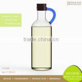 Lead Free Hand Blown Glass Oil & Vinegar Bottle thumbnail-3