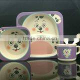 Factoy Printing Bidegradable Bamboo Fibre Kid's Dinnerware Set thumbnail-2