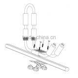 2 Pairs J-Bar Rack Kayak Carrier Canoe Boat Surf Ski Roof Top Mount Car SUV Crossbar thumbnail-3