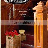 RH-4564 High Quality Wholesale Large Wicker Step Basket or Willow House Stair Storage Baskets thumbnail-2