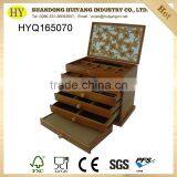 FSC Custom Wood Jewelry Box Wholesale thumbnail-1