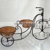 Bicycle Plant Holder With Coconut thumbnail-1